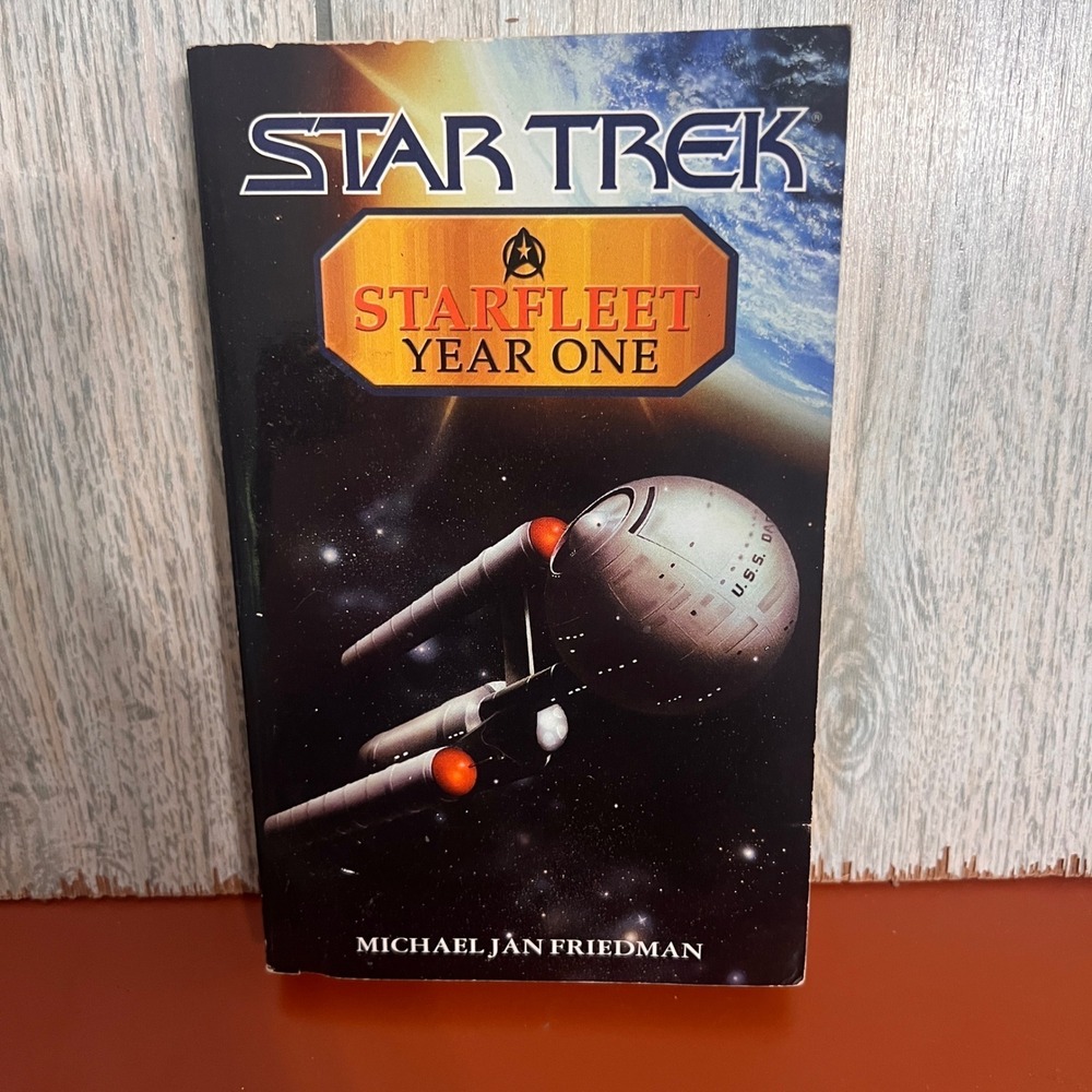Star Trek Starfleet Year One Michael Jan Friedman Paperback Novel Pocket Book
